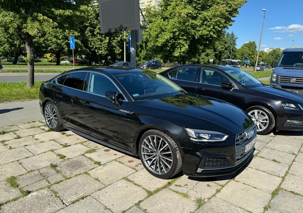 Audi A5 cena 160000 przebieg: 76450, rok produkcji 2019 z Kraków małe 121